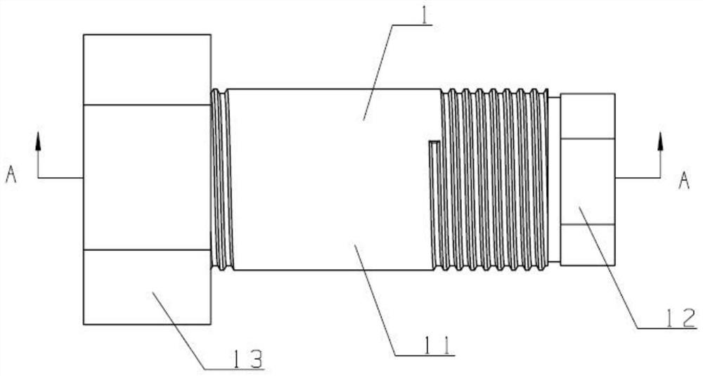 Fixator and fixing device for open channel type ultraviolet sterilizer