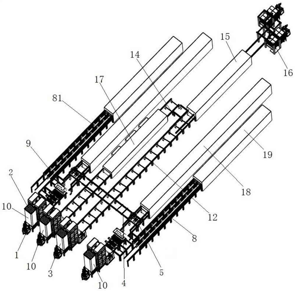 Five-age silkworm egg breeding system and breeding method thereof