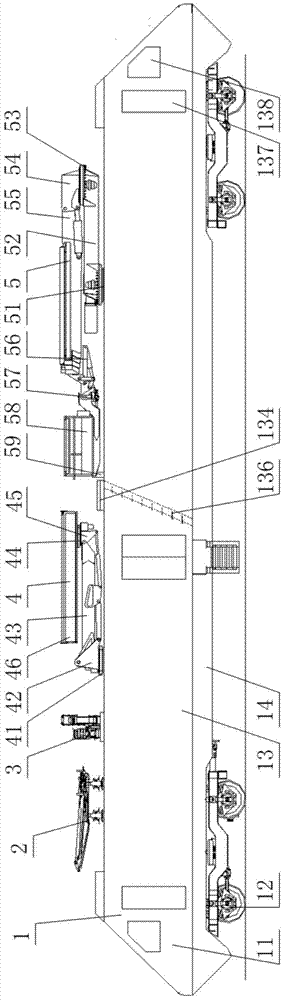 A new type of railway multifunctional work vehicle