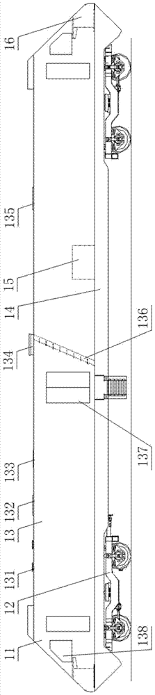 A new type of railway multifunctional work vehicle