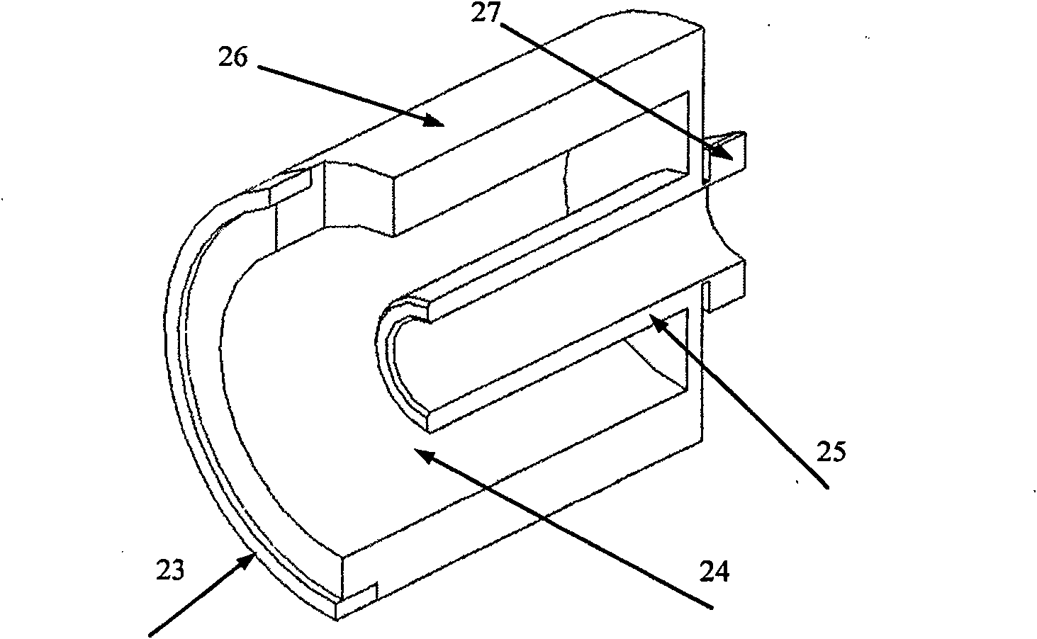 Magnetorheological polishing solution circulating device capable of stabilizing polishing solution performance for a long time