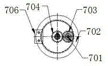 Automatic stuffing filling device