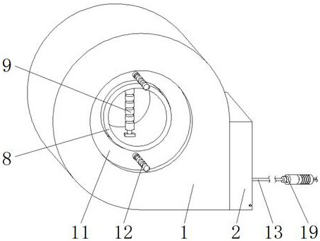 Convenient conduit threading auxiliary device for building power construction