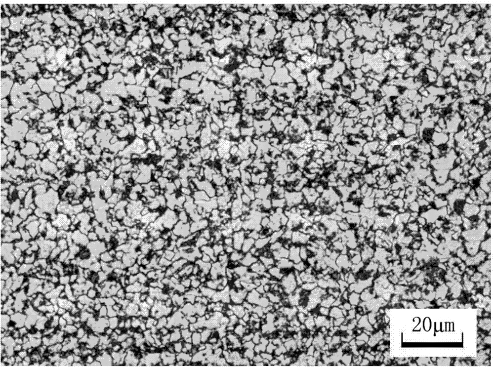 Normalizing-type high-strength pressure vessel steel plate with good low-temperature toughness at minus 50DEG C and manufacturing method of normalizing-type high-strength pressure vessel steel plate