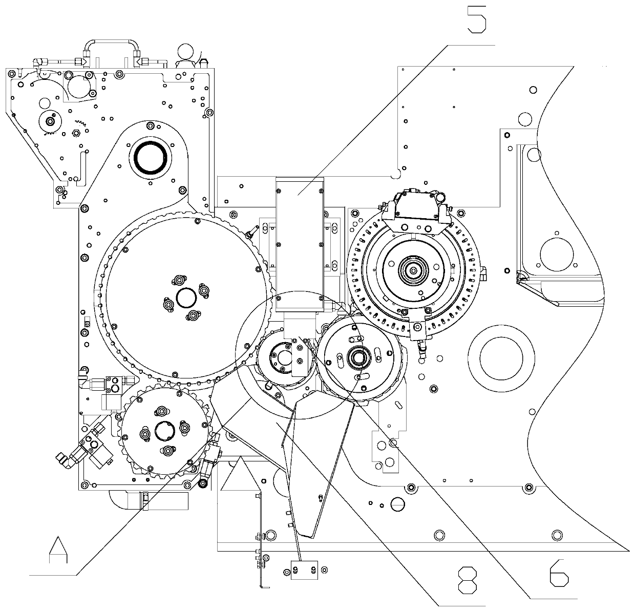 Online detecting and removing system and method for blasting bead cigarette