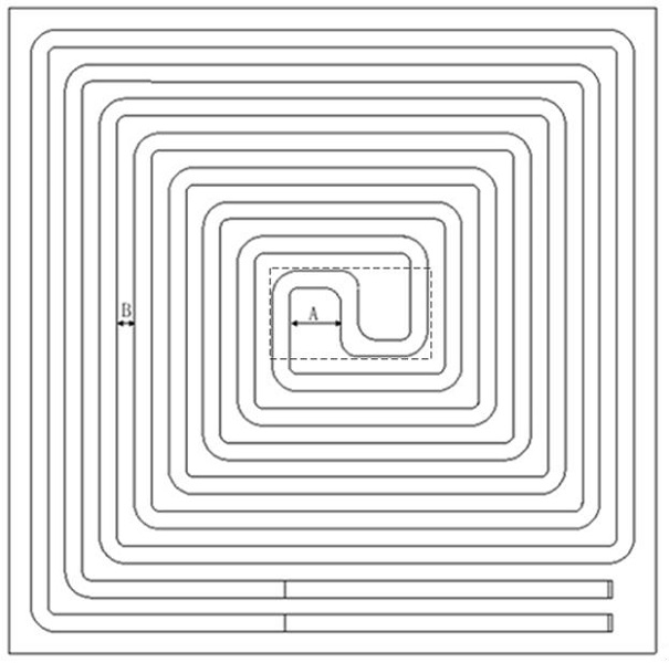 Close-range one-to-many wireless charging device and system