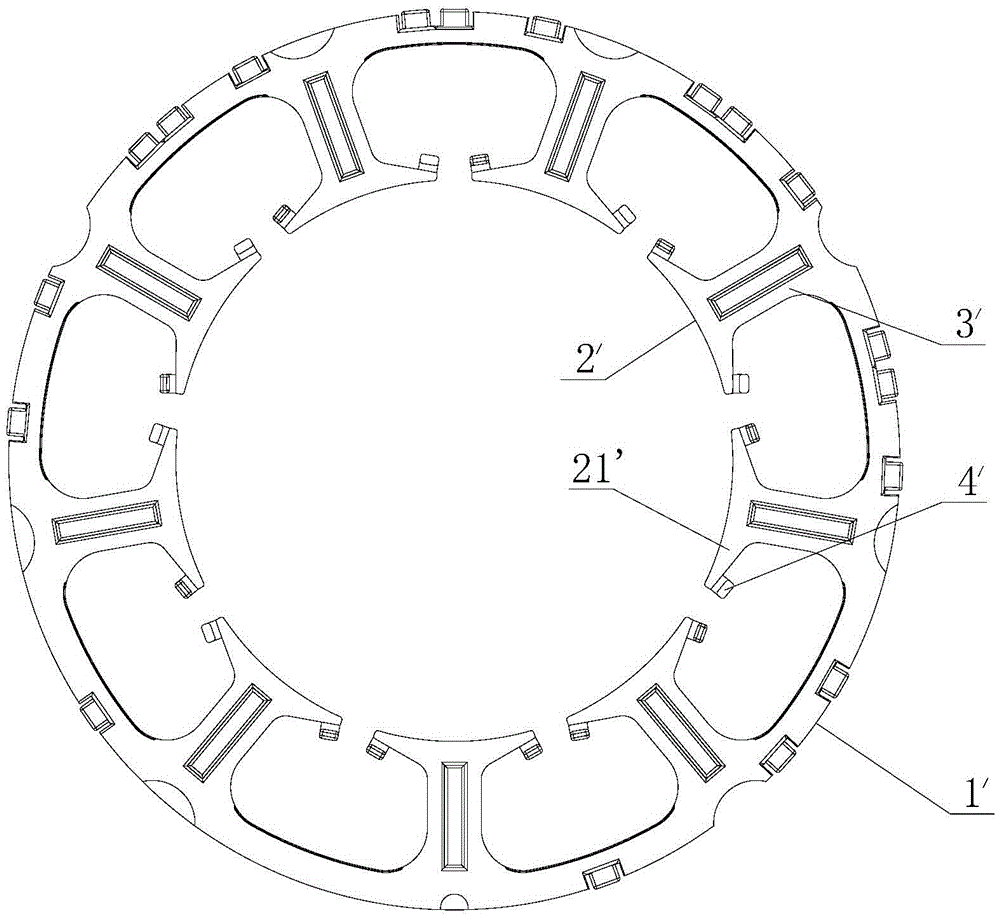 Insulating frame, motor stator and motor