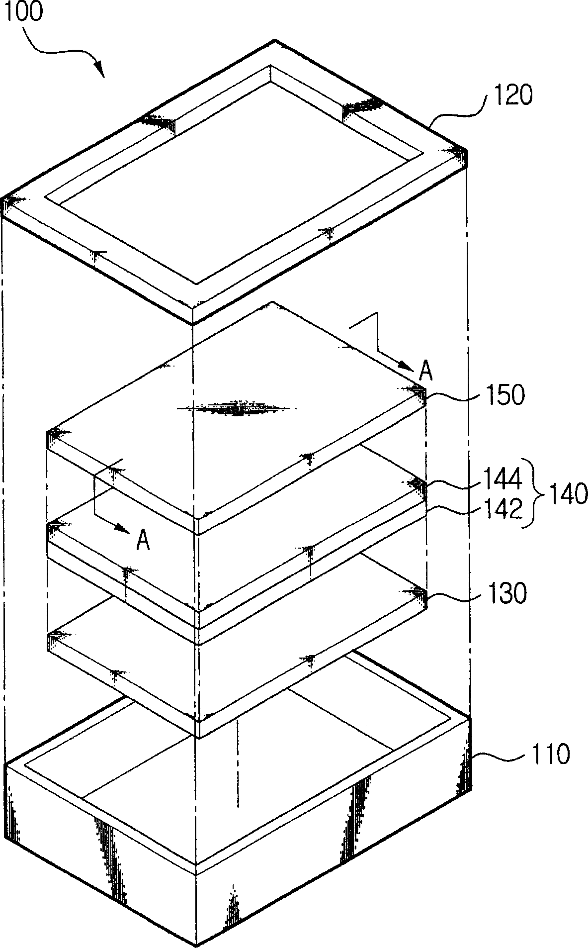 Display equipment with plasma display panel (PDP)