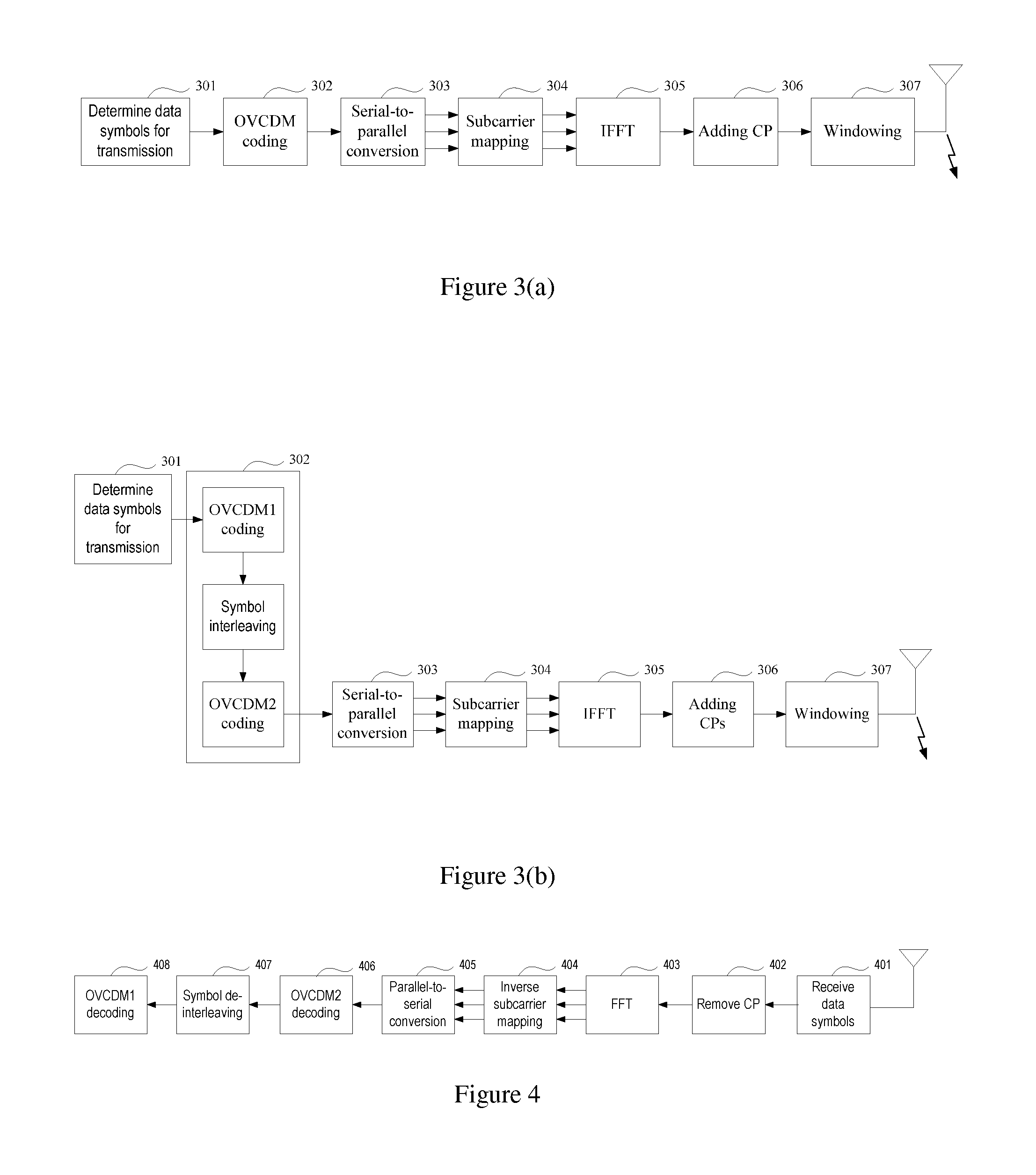 Method and apparatus for wideband wireless transmission and transmission system