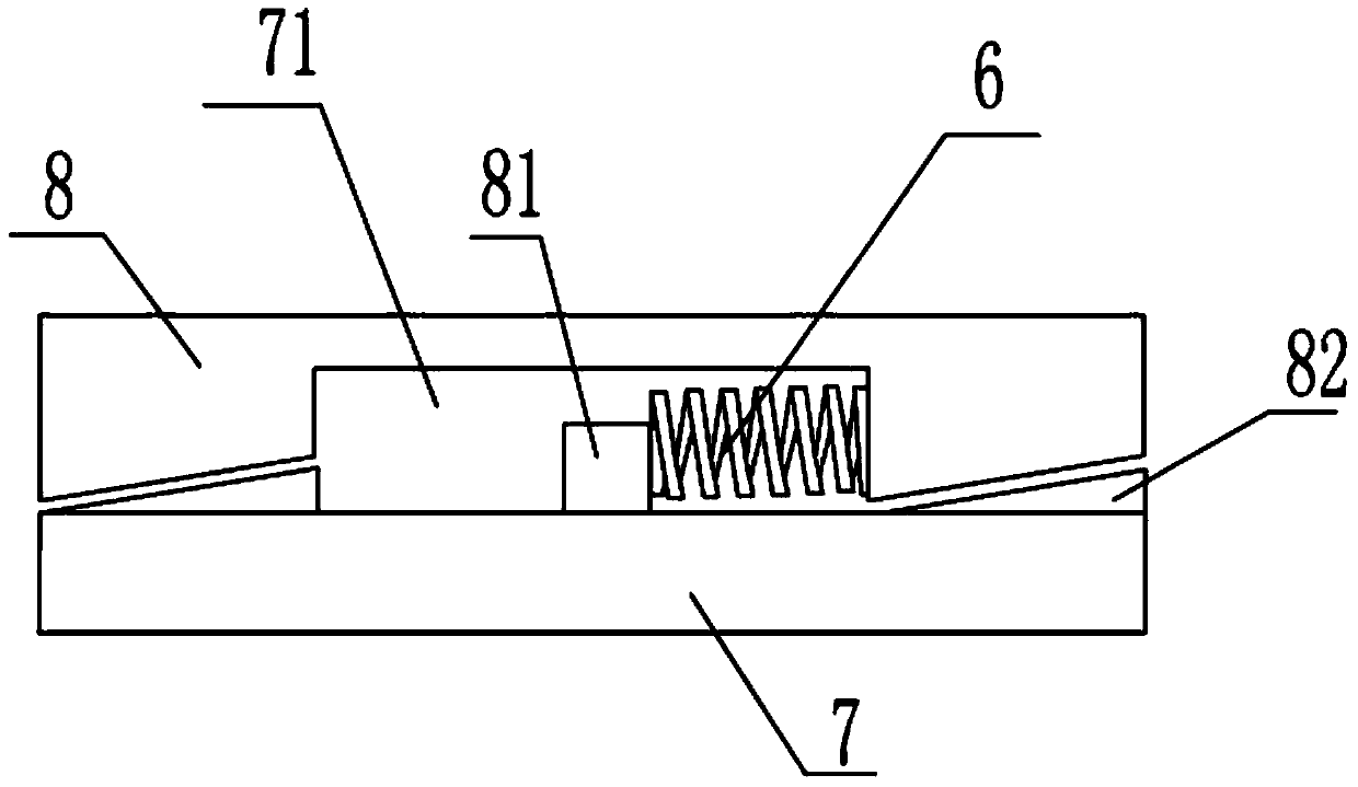 Self-adjusting clutch with induction spring