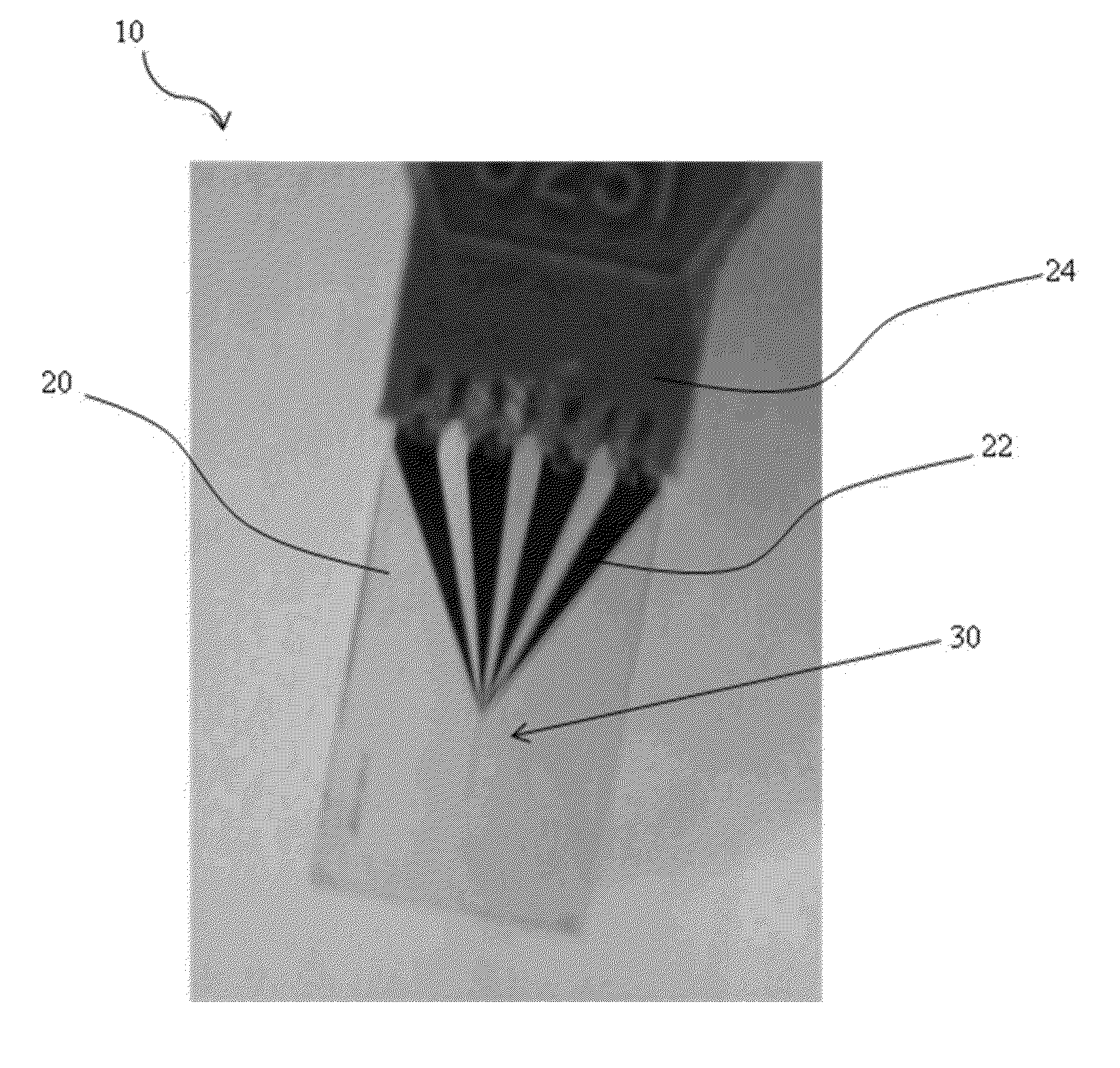 Low concentration ammonia nanosensor