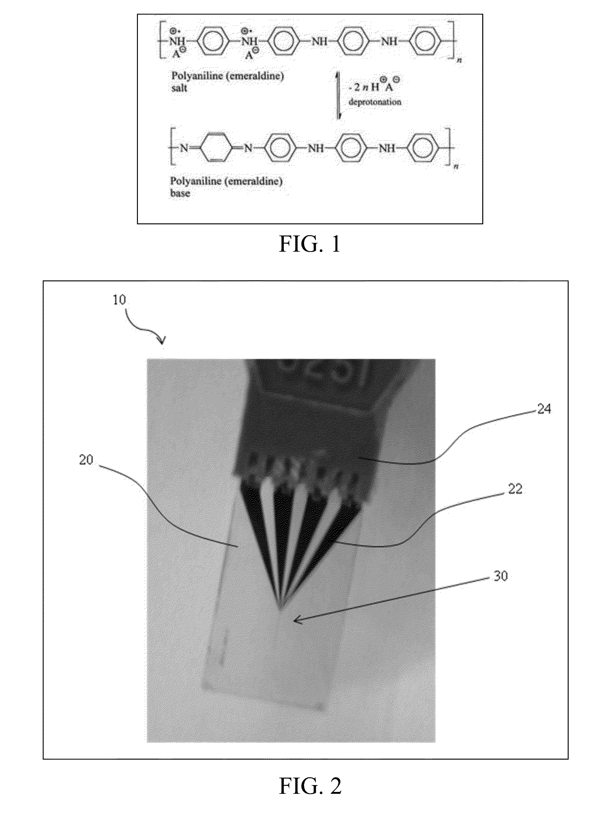 Low concentration ammonia nanosensor