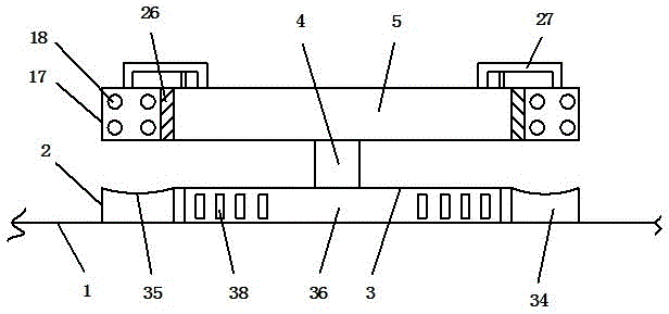 Improved clamping device of butt welding machine