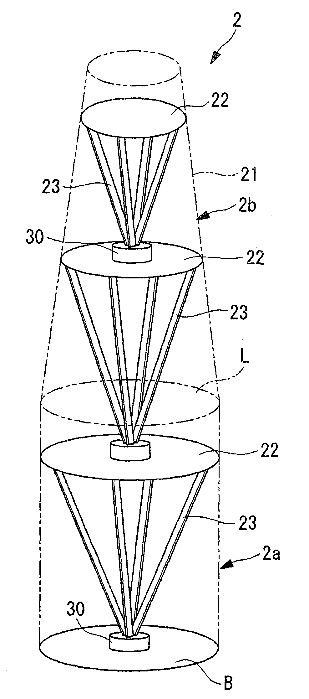 Tower for windmill and wind generation device