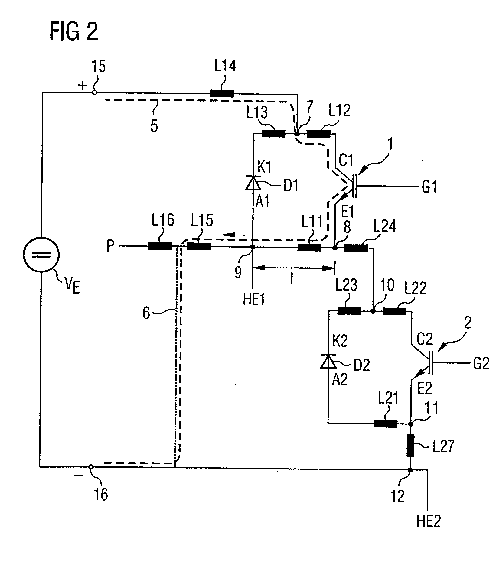 Half-bridge circuit