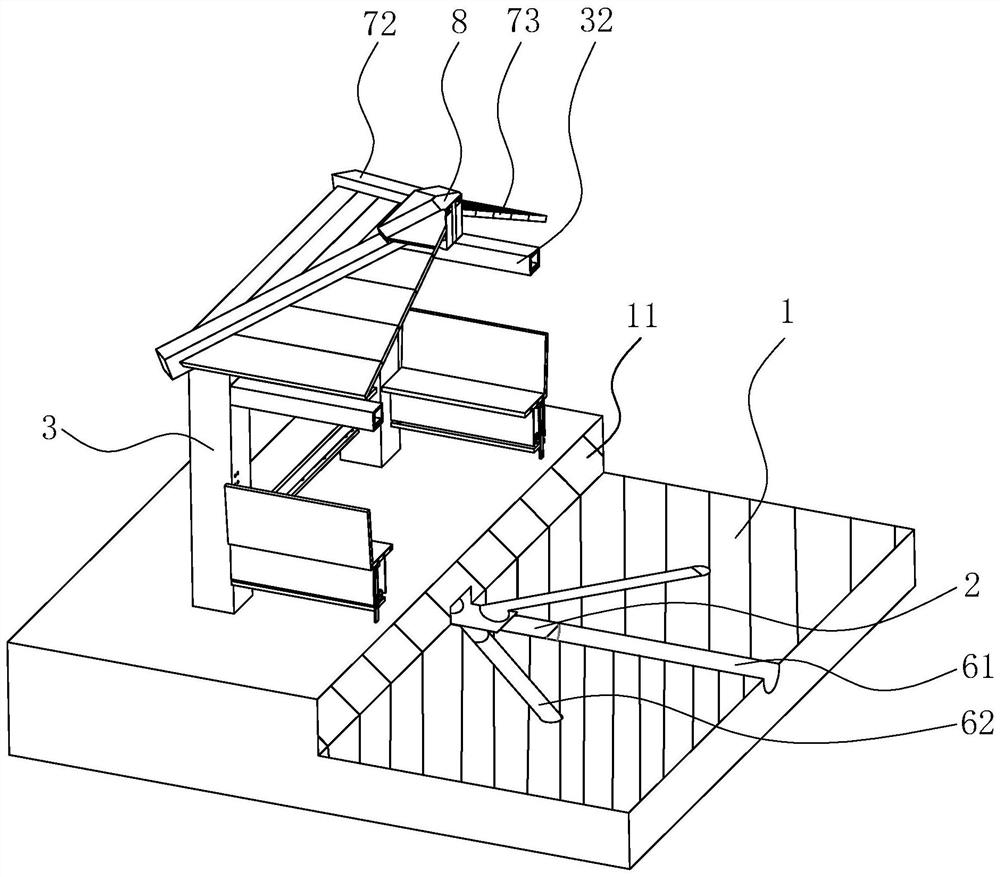 a landscape pavilion