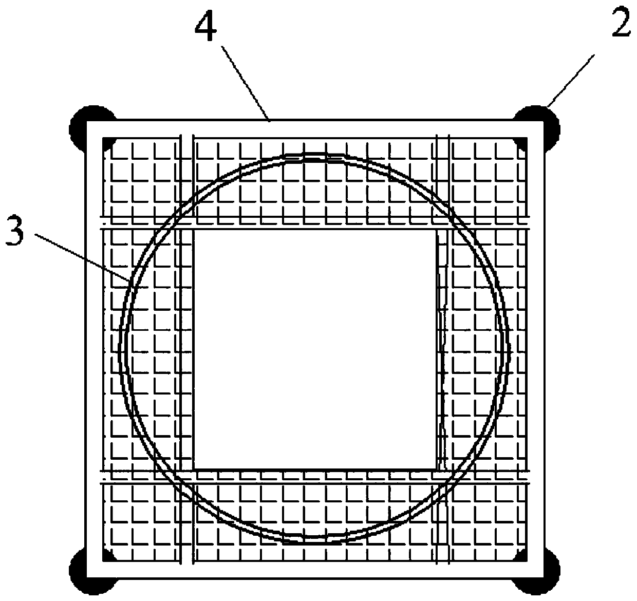 Seawater three-dimensional oil tank platform, system and construction method thereof