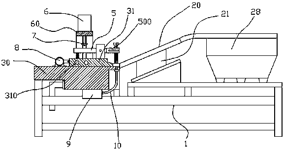 Microphone high-efficiency sorting device