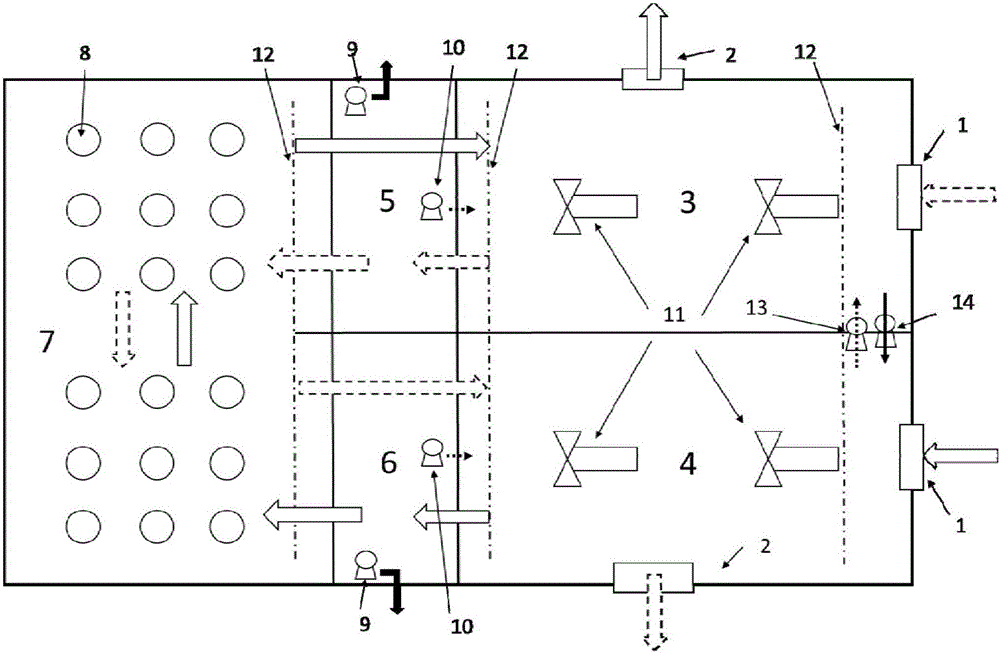 Sewage treatment system and sewage treatment method