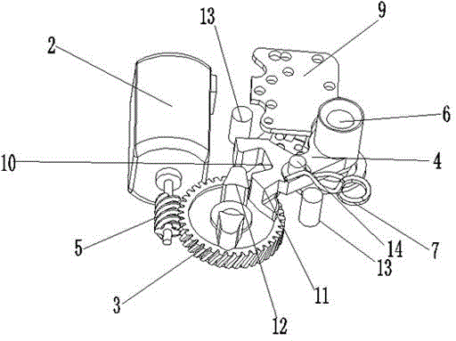 Vehicle electric door lock controller