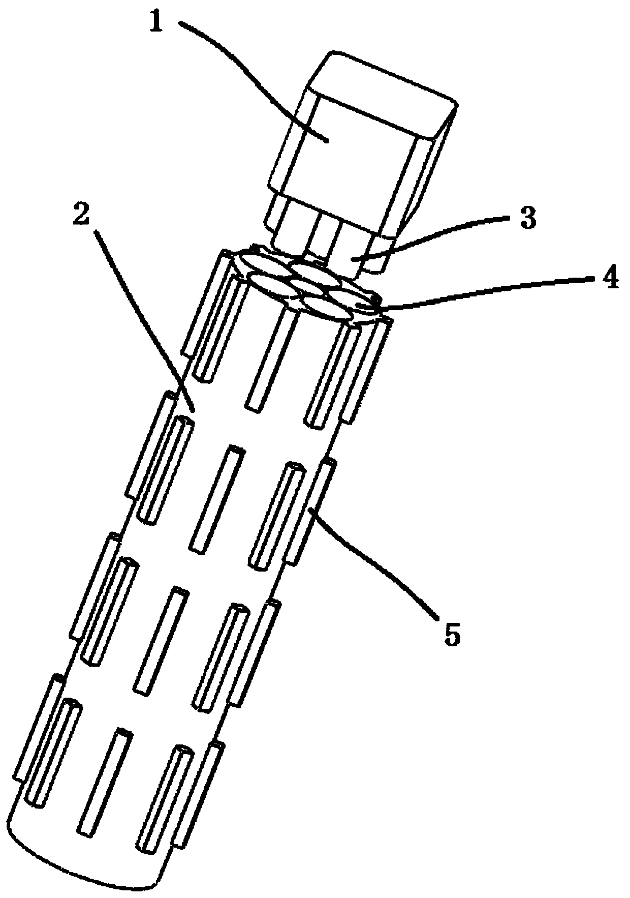 Photocatalytic degradation stirrer