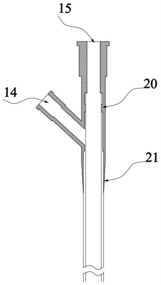 A drug balloon catheter with blocking function