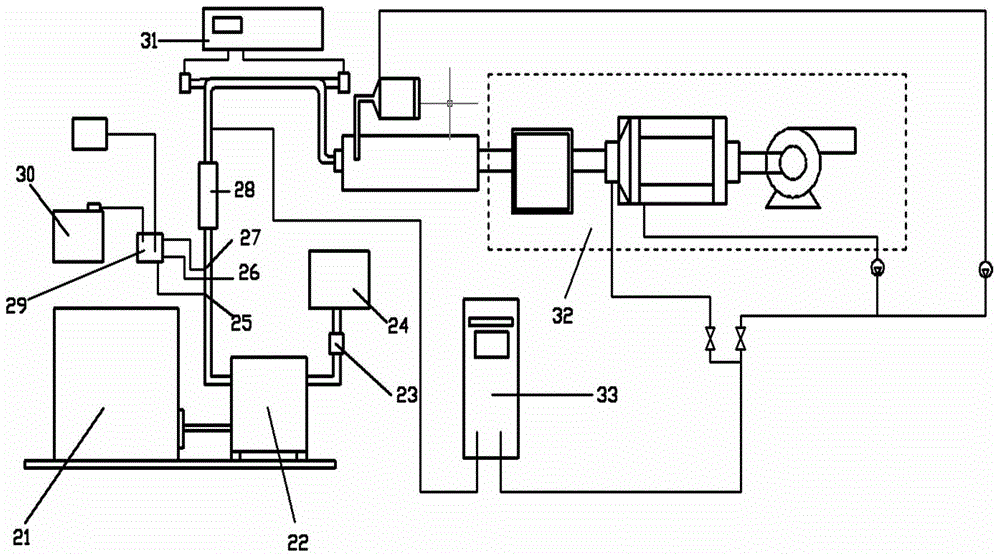 Cobalt-vanadium binary oxide type selective catalytic reduction supported catalyst for diesel engine