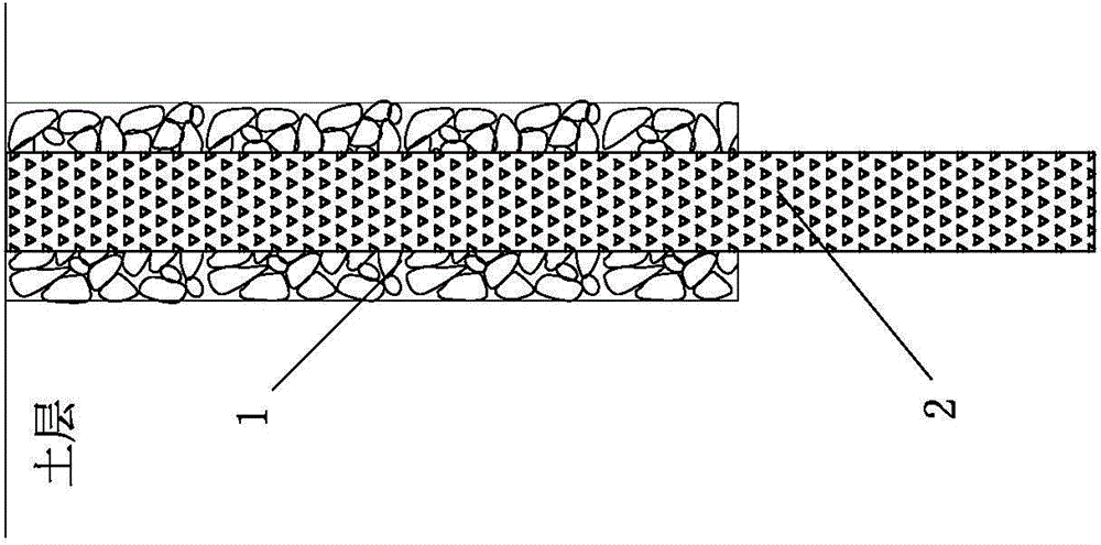 Reamed carrier and stiffness core multi-component composite pile and soft soil foundation strengthening construction method