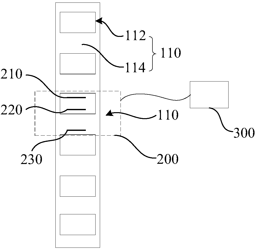 Self-inspection device for detection system for absolute position of lift car and self-inspection method thereof