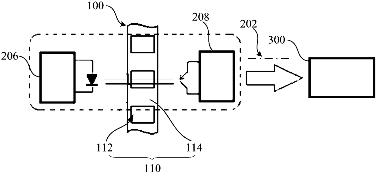 Self-inspection device for detection system for absolute position of lift car and self-inspection method thereof