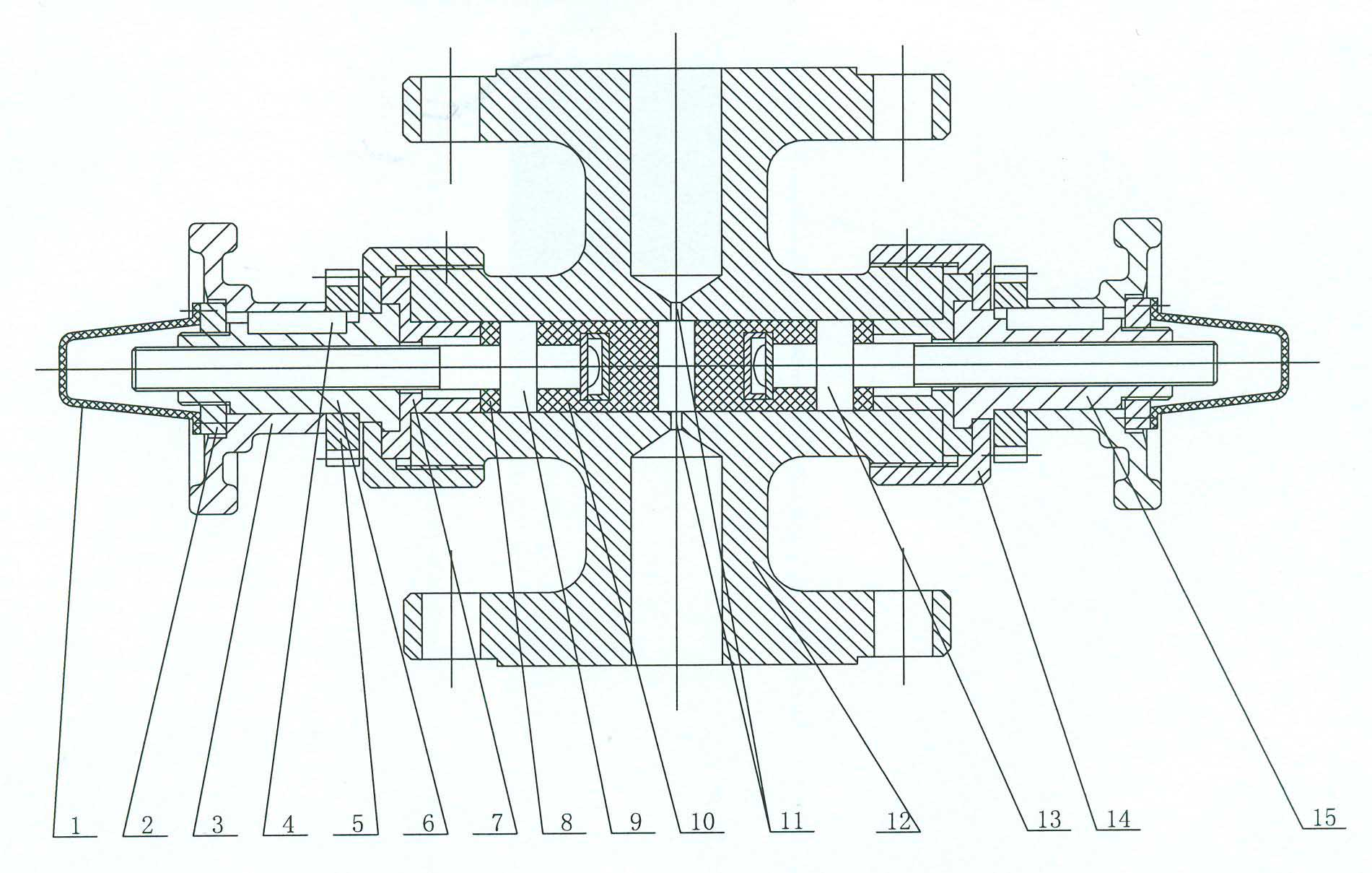 Bilateral sealing stop valve