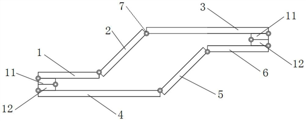 Quick folding type emergency roof