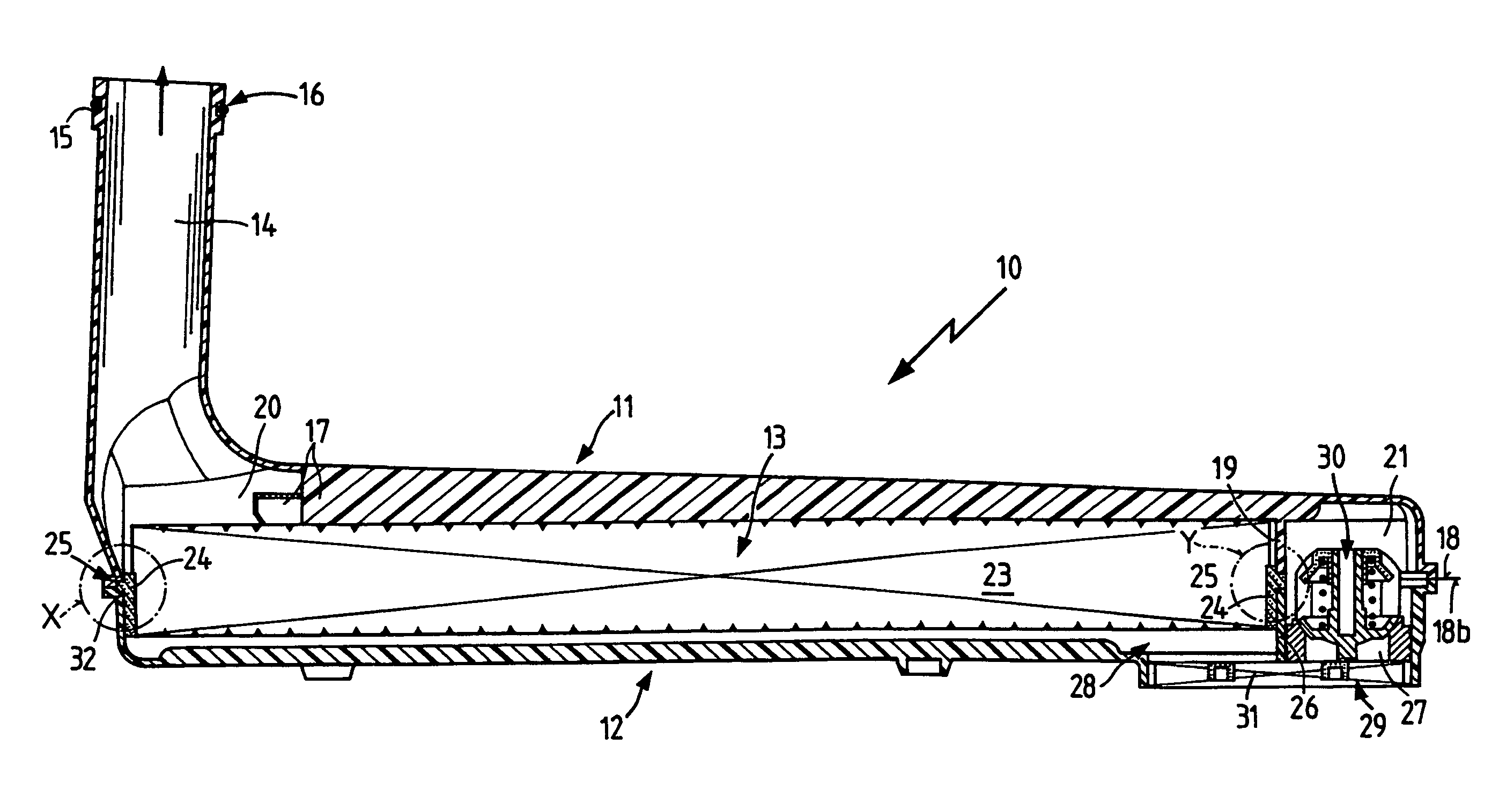 Oil filter unit