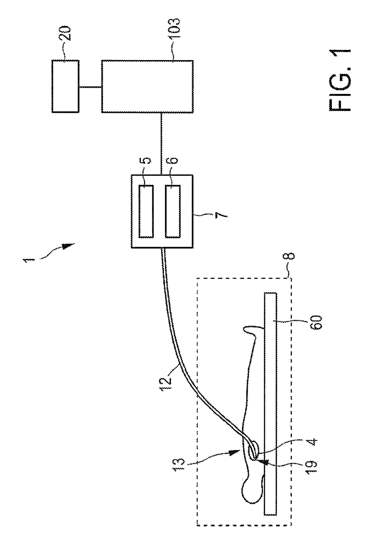 Sensing apparatus for sensing an object