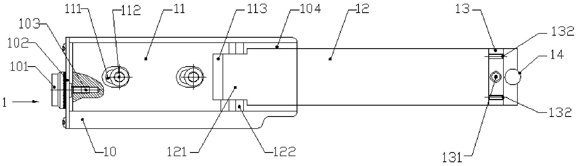 Automatic stop finger mechanism of bending machine