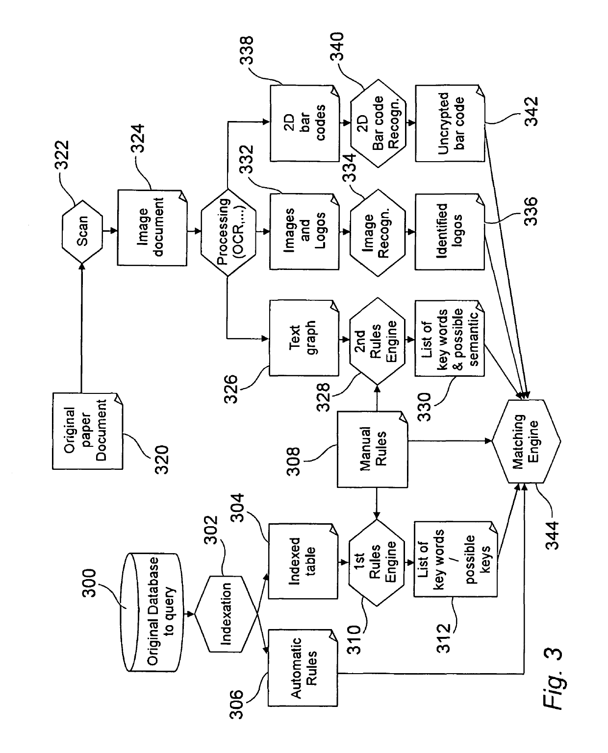 Personal information display system and associated method