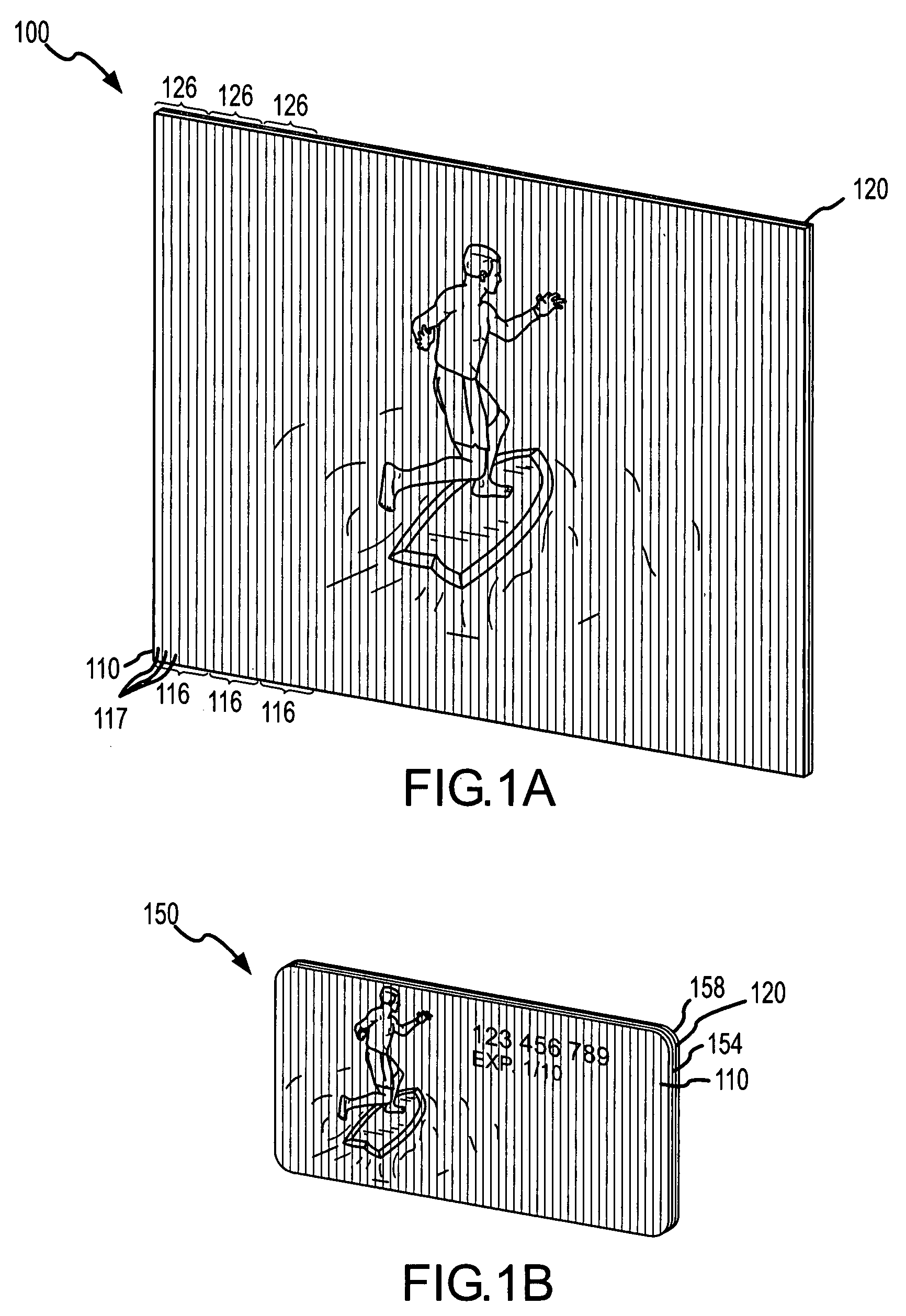 Ultrathin lens arrays for viewing interlaced images with dual lens structures