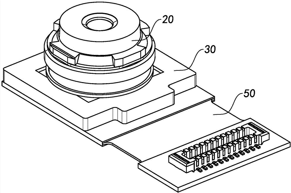 Fixed focus camera module and manufacturing method thereof