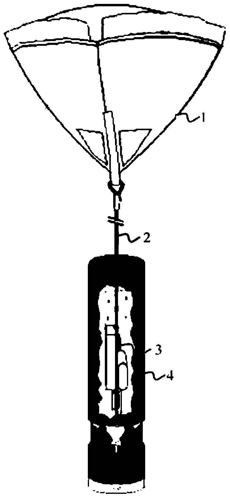 Drop-down detector and detection system