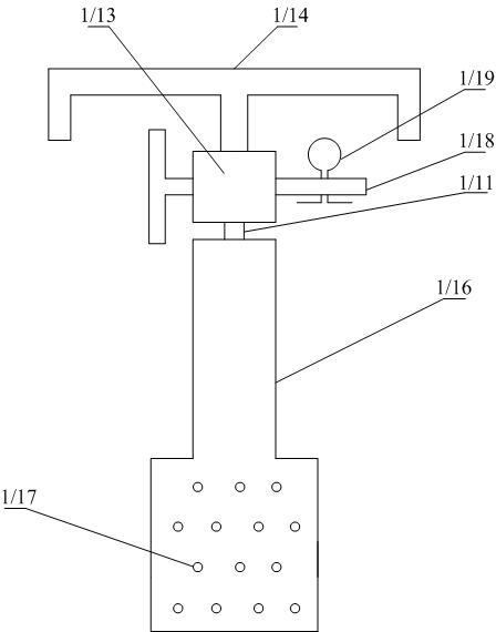 A device and process method for spheroidizing molten iron by pressing method