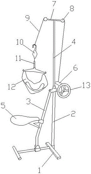 Medical traction chair