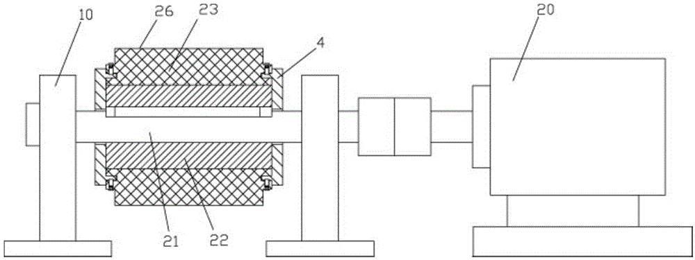 Shaft machining conveyer