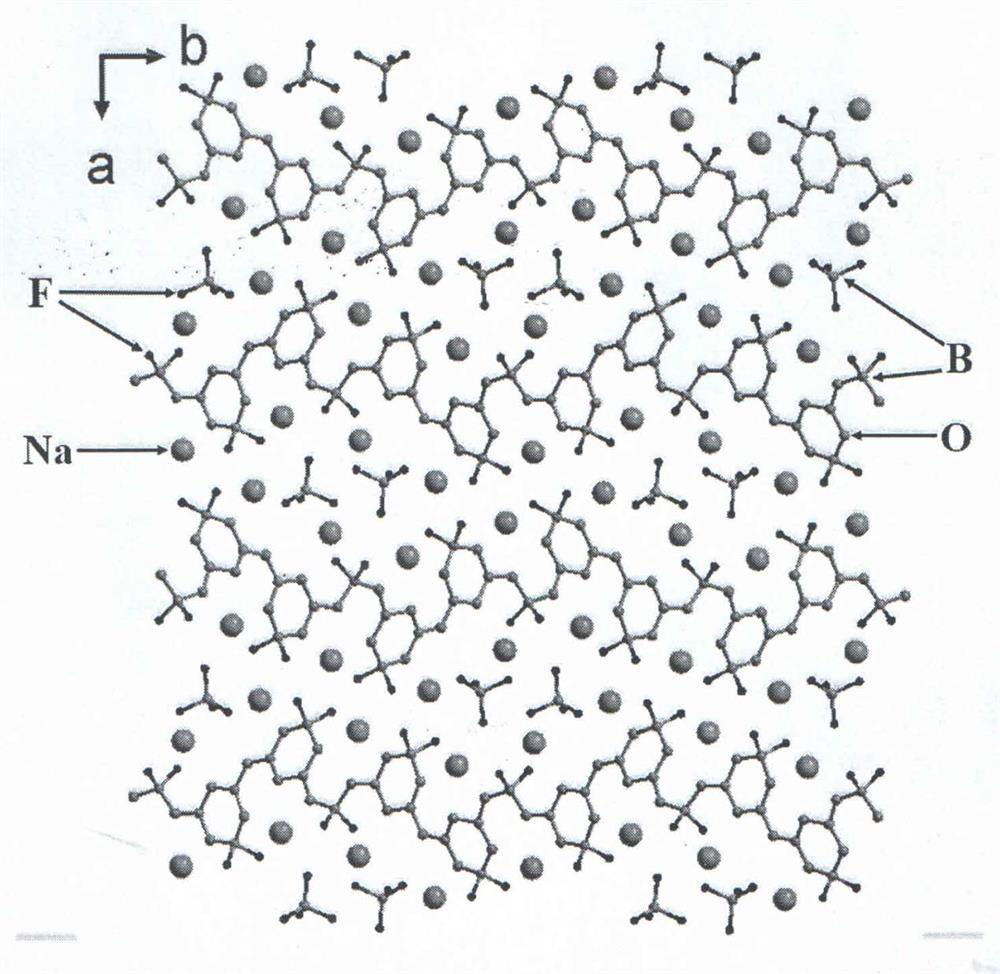 Compound sodium octaborate decafluoride, and sodium octaborate decafluoride nonlinear optical crystal, preparation method and application thereof