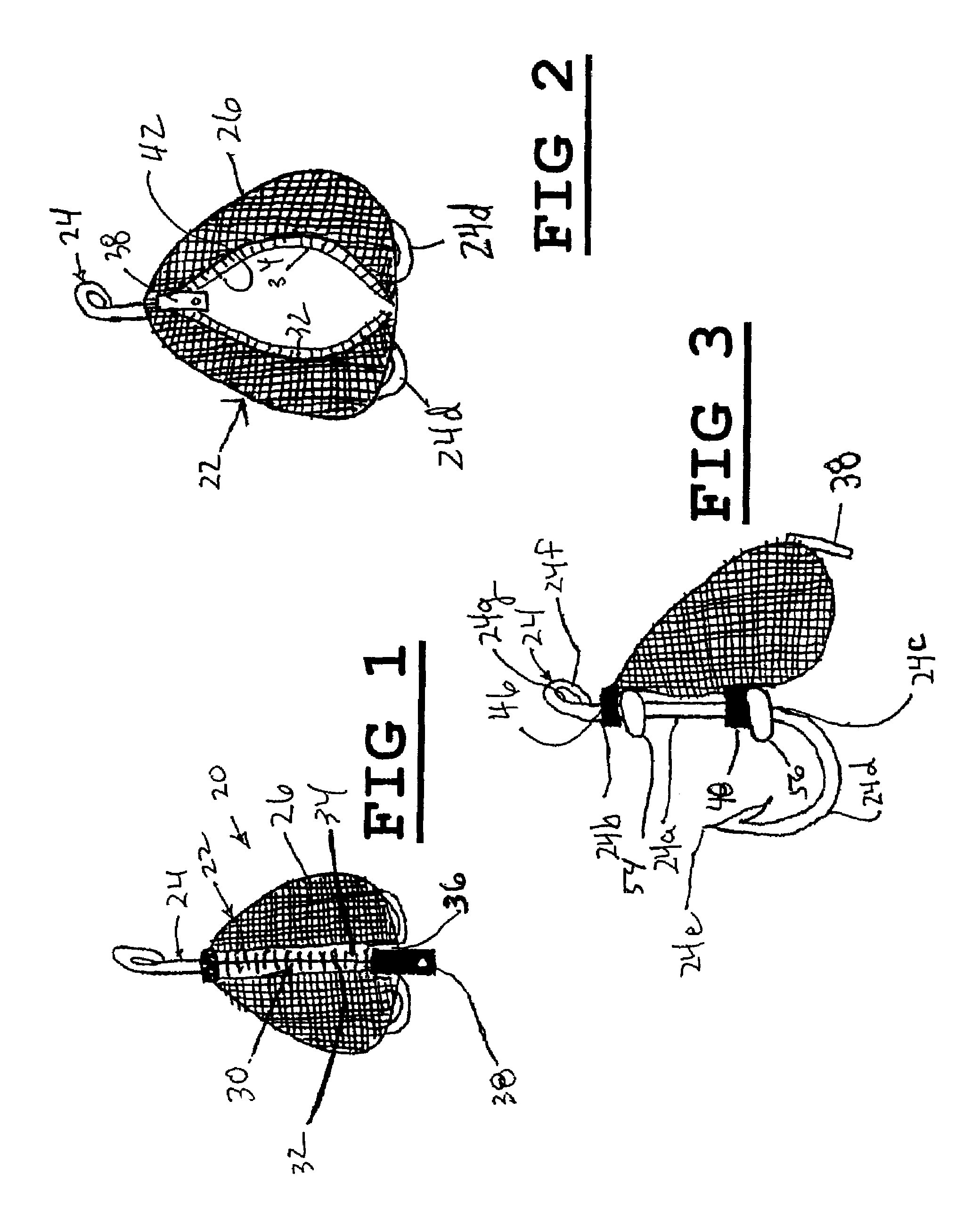 Refillable bait bag and integrated hook