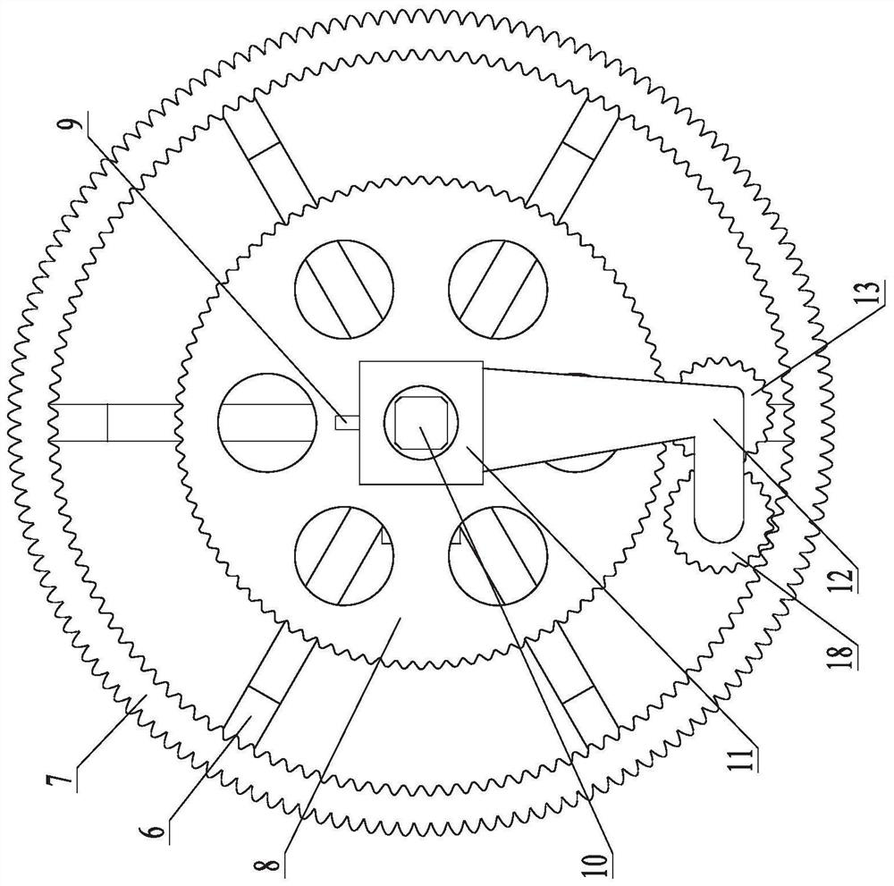 Rotary power transmission clutch and two-gear speed change regulator