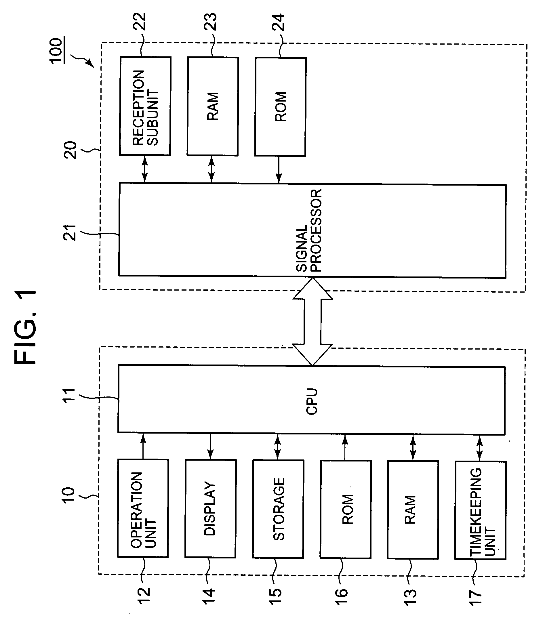 Timepiece and time correction method