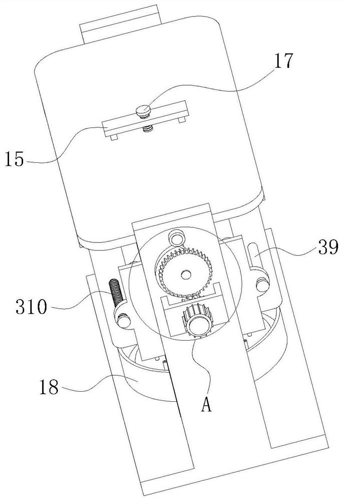 Automobile compressor cylinder body casting molding system