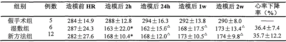 Establishing method for rabbit sinus node chronic injury model and special electrode for implementing establishing method