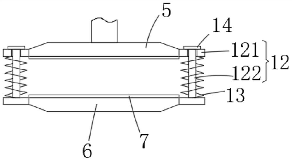 Automatic packaging structure for art designing blade production line