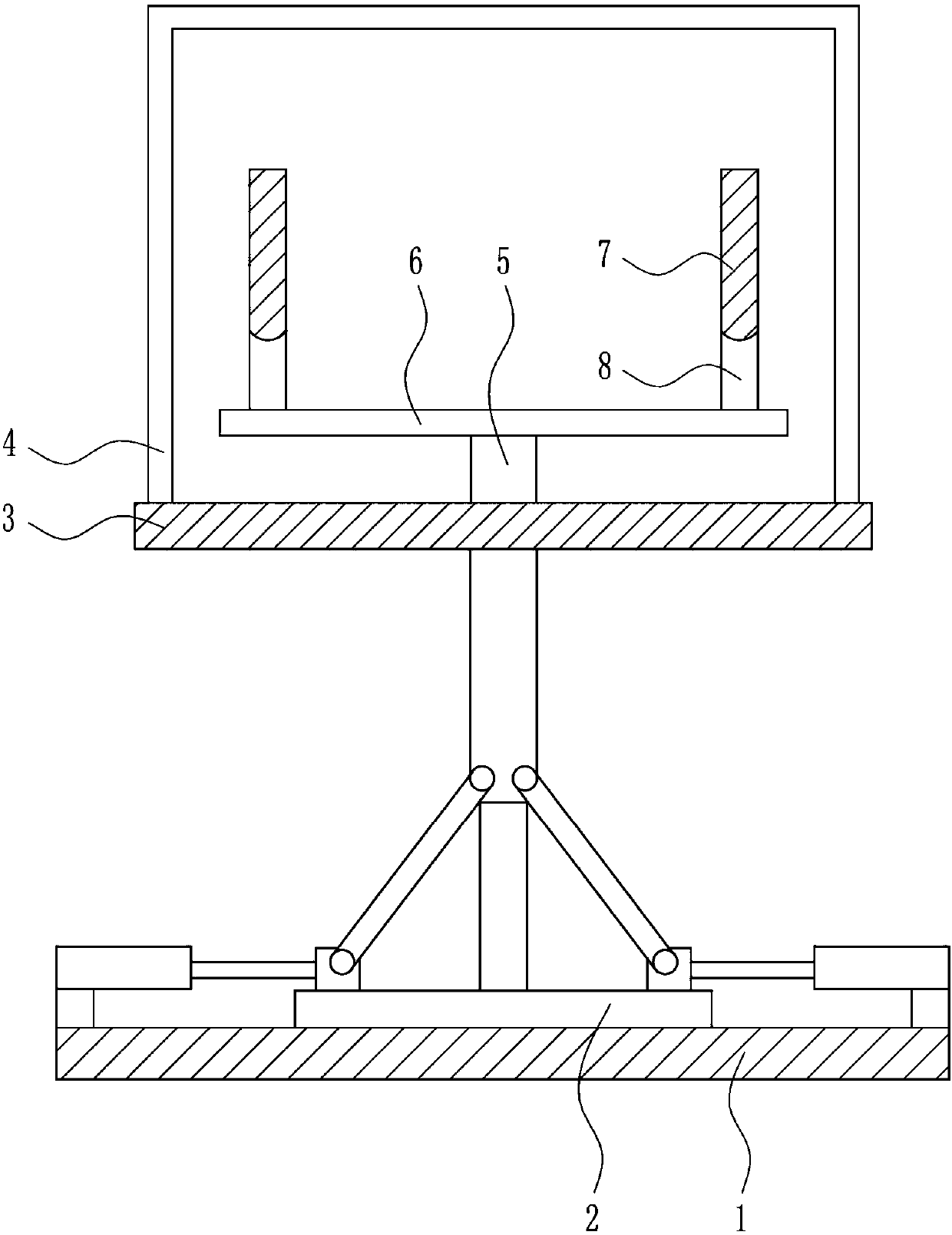 Electronic-technology-product display device